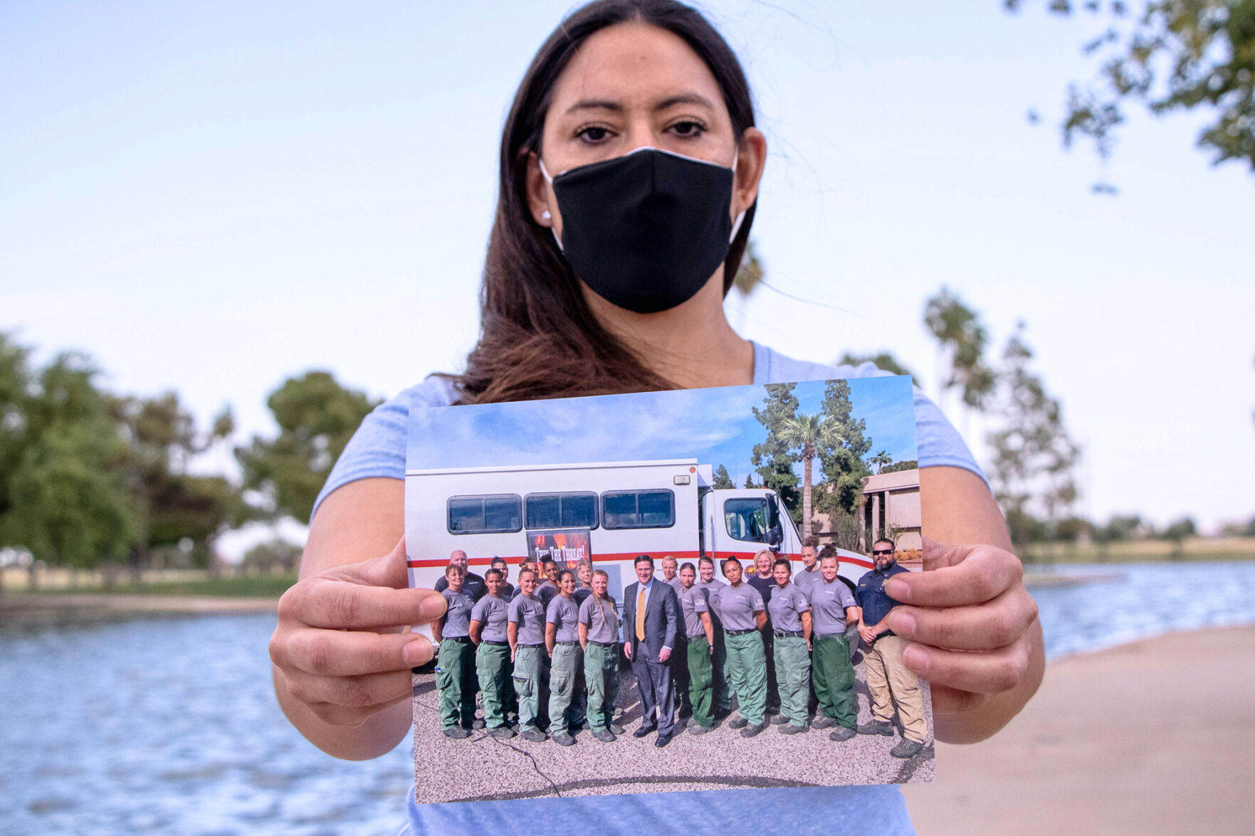 Prison Fire Crew and Gov. Ducey